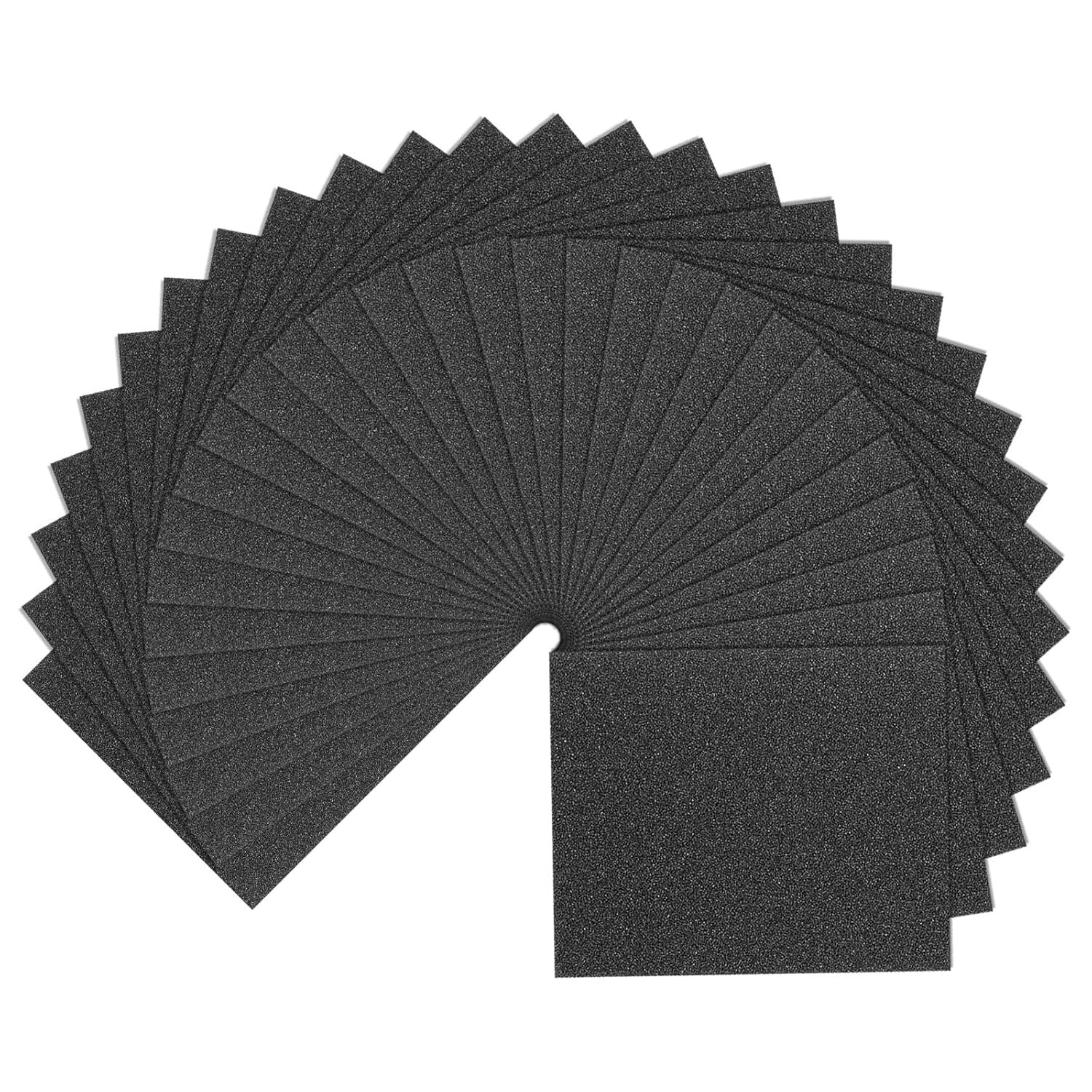 200x 5" Green Film Sanding Discs Hook Loop by Unbranded