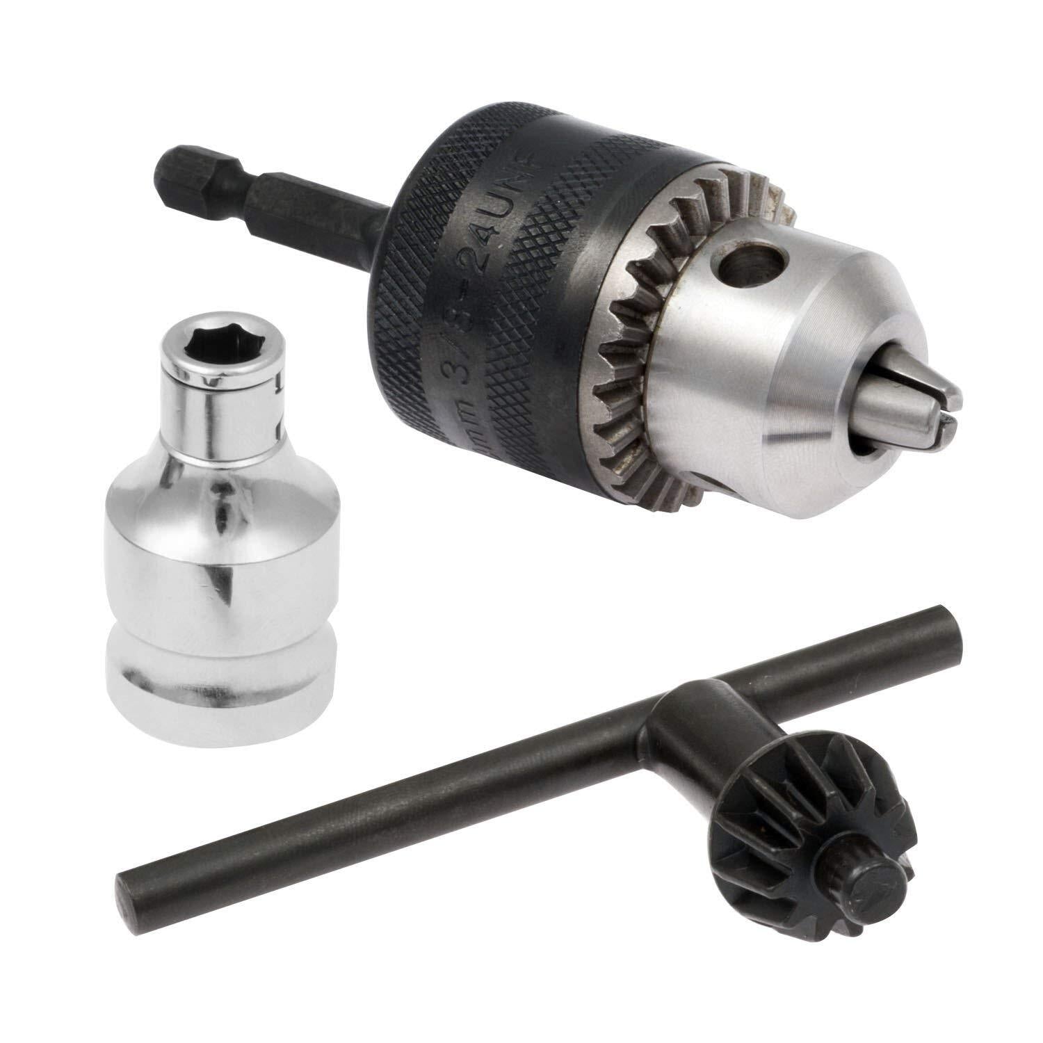 Chuck Conversion Kit 1/16" to 3/8" Drill by Unbranded