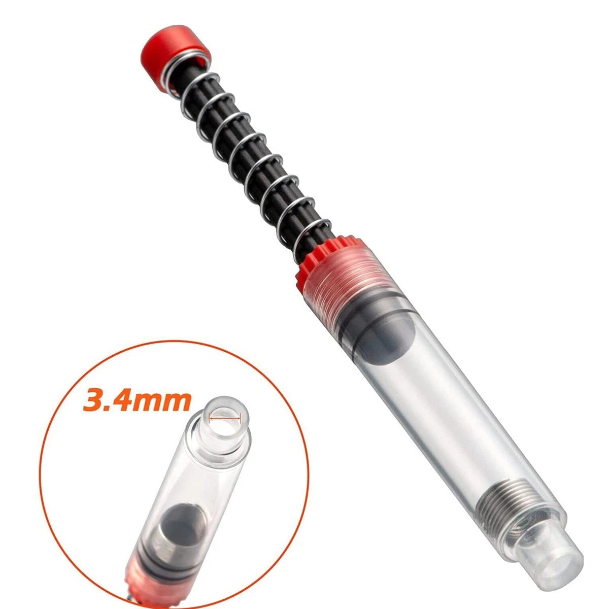 3.4mm Stainless Steel Fountain Pen Piston Converter Ink Sac Absorber