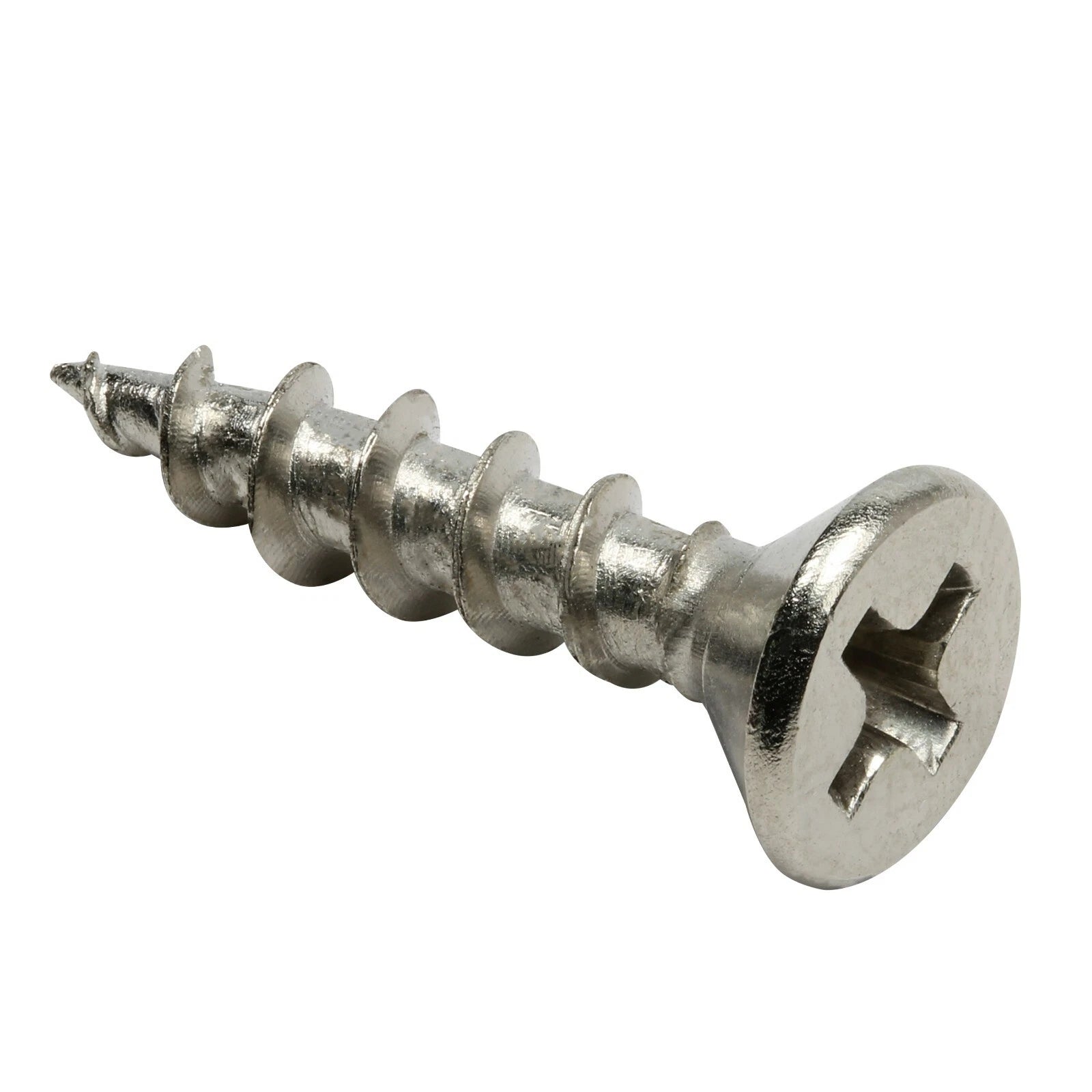 #7 X 3/4" Phillips Drive Flat Head Standard Thread Wood Fastener