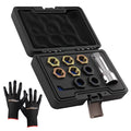 Thread Repair Kit with Grooved Design for Rust Removal M20-M24/UNF Sizes