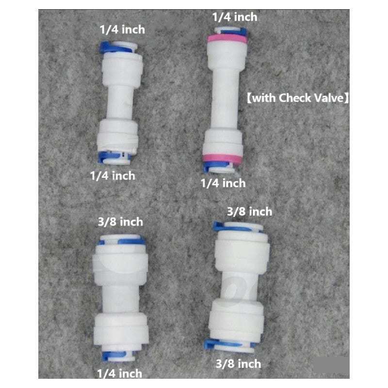 Push Fit Fittings Straight Connector for RO Unit