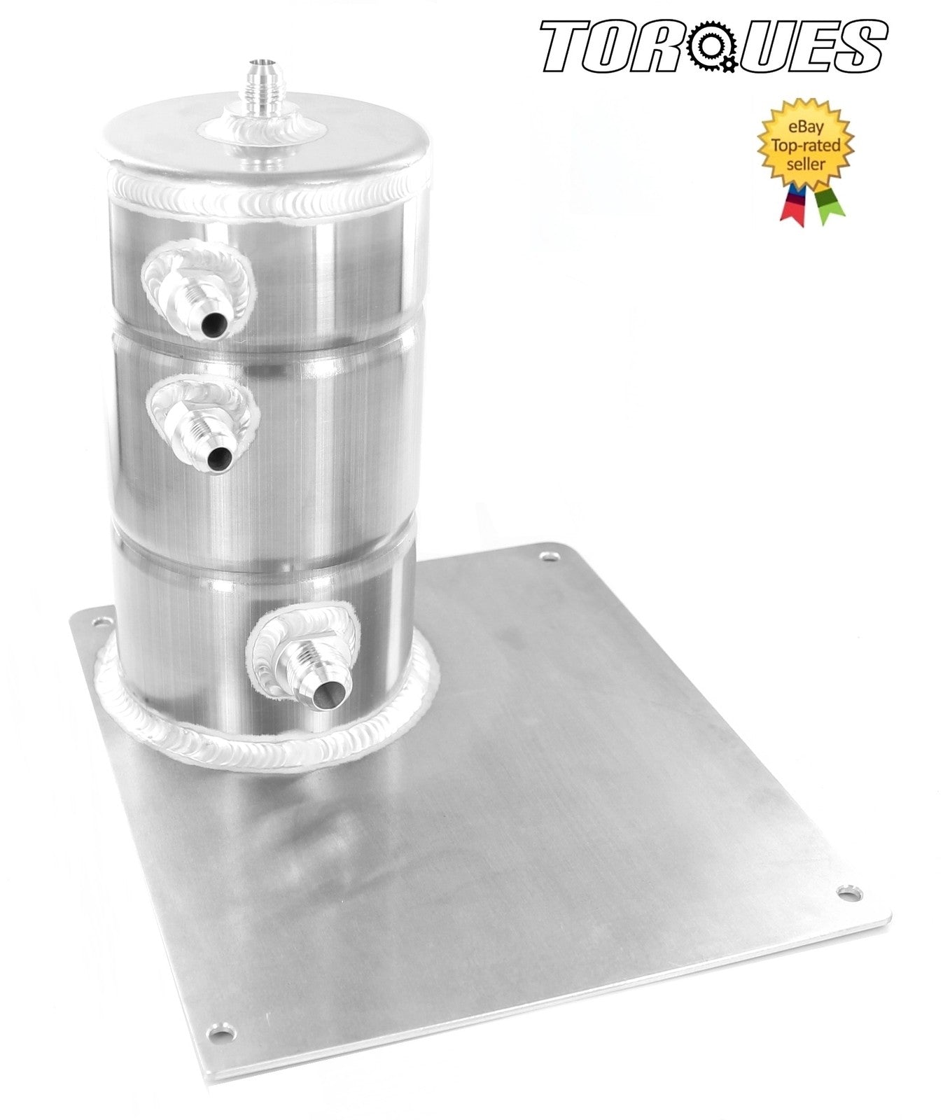 AN-6/AN-8 JIC 1.5 Litre Fuel Swirl Pot With Off Centre Base For Bosch