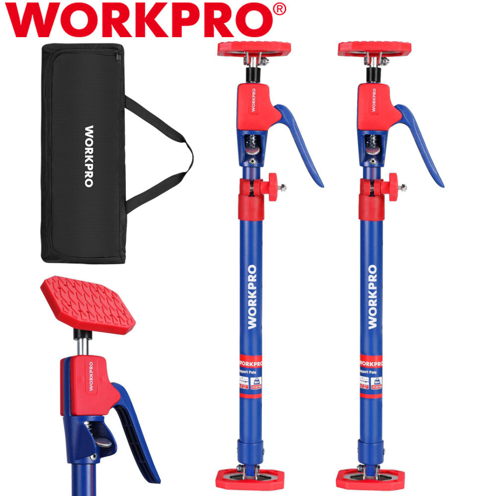 Workpro Cabinet Jack Support Pole Set 2PCS 23-3/5" to 45-3/10" Quick