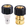 Secure Pressure Washer Adapter M22 14mm To 3/8 Inch Quick Connect