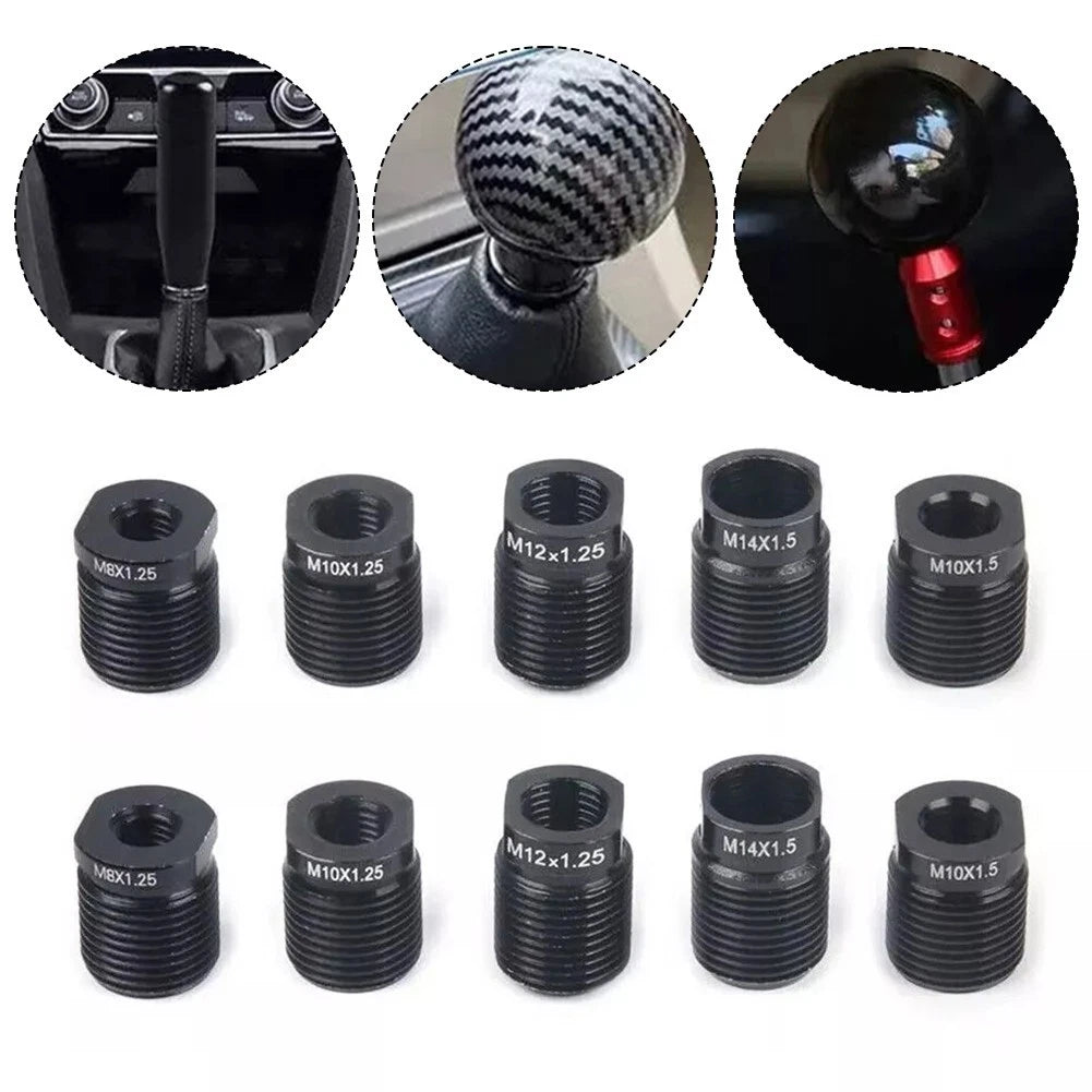 Aesthetic Black Finish Gear For Shift Knob Adapter | Built Supply Co