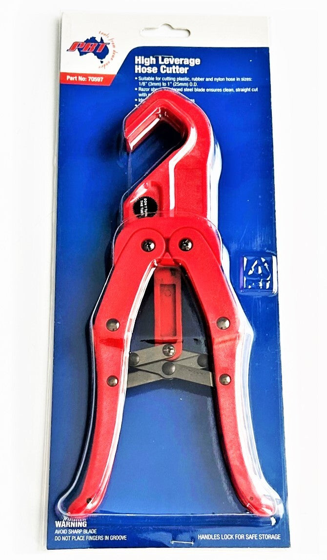 High Leverage Hose Cutter Tool