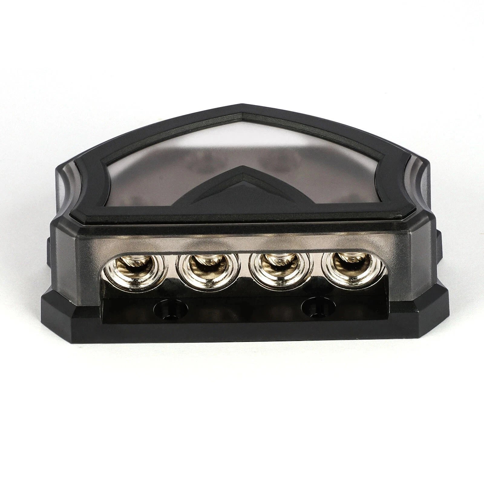 Heavy Duty 4-way Car Audio Power Ground Distribution Block 2x 0/2/4ga