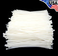 Zip Cable Ties 8" 1000pc Natural White