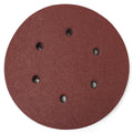 6" 6 Vacuum Hole Hook & Loop Sanding Disc 80 Grit Random Orbit