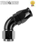 AN -6 (AN6 JIC -6) 60 Degree ULTRAFLOW PTFE Hose Fitting In Stealth