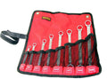 Double Offset Ring Spanner Wrench With Fully Polished Set Metric