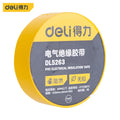 Deli 0.13mm*18mm*10<wbr/>m Electrical Insulating Tape Yellow