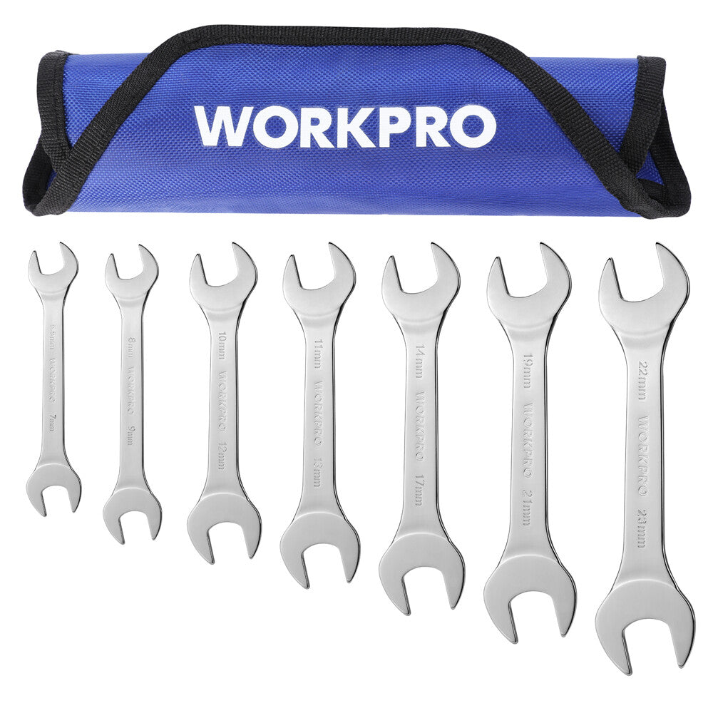 WORKPRO 22PC Ratcheting Wrench Set 72 Teeth Flex-Head by WORKPRO