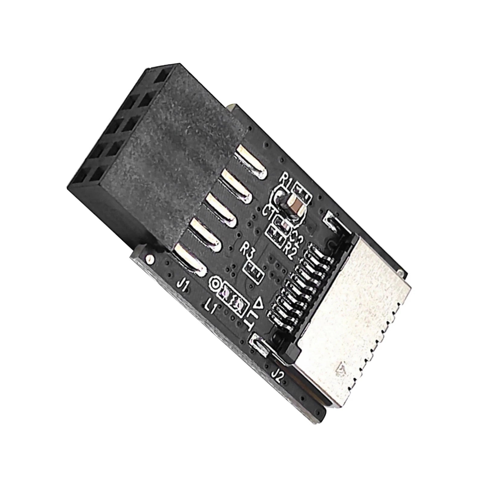 Motherboard Usb2.0 9pin To Type-c A-key Front Connector Converter