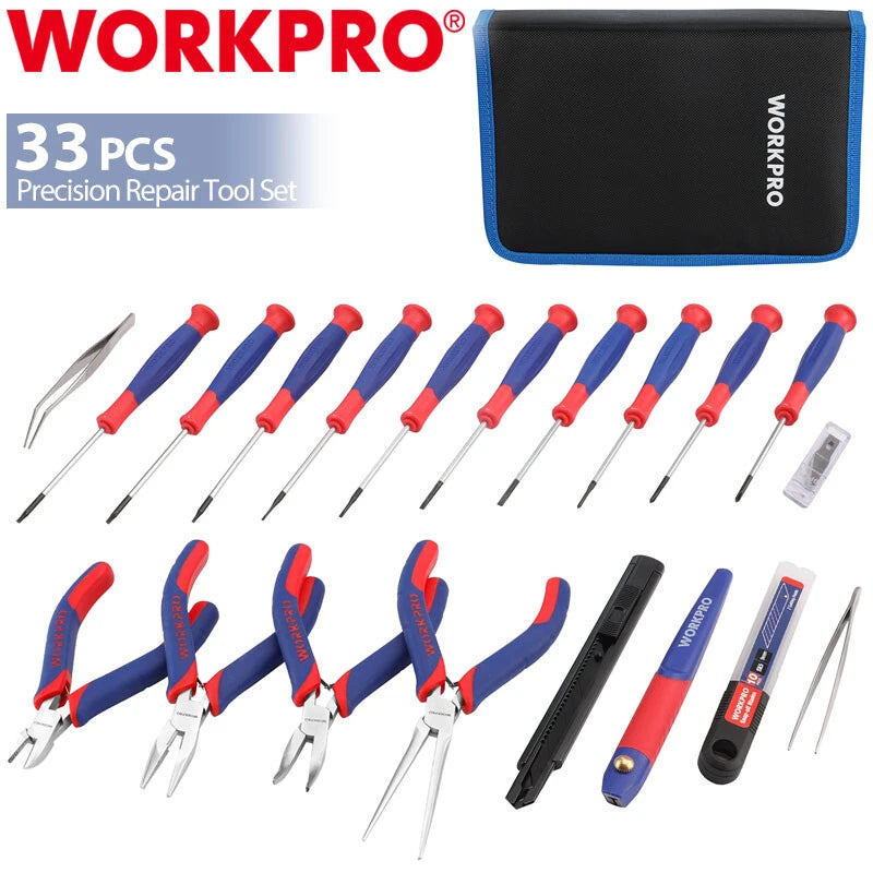 Workpro Precision Repair Tool Set Screwdriver Set | Built Supply Co