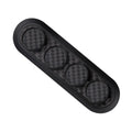 Black Magnetic Cable Organizer Carbon Fiber Look Desktop Usb Cable