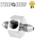 AN-4 (4AN) Male - Male 1/8" NPT Side Port Stainless Steel Pressure