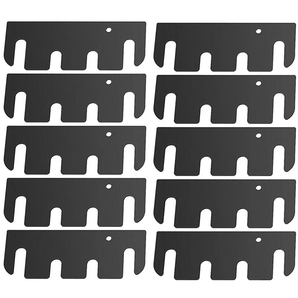 Door Hinge Shim Kit 10 Pack Stainless Steel For Reliable Door Gap