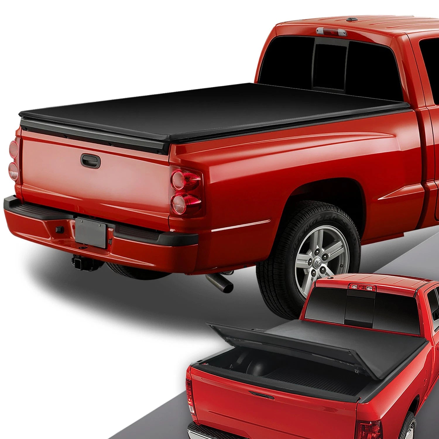 For 2005-2011 Dodge Dakota 5'3"short Bed Soft Top | Built Supply Co