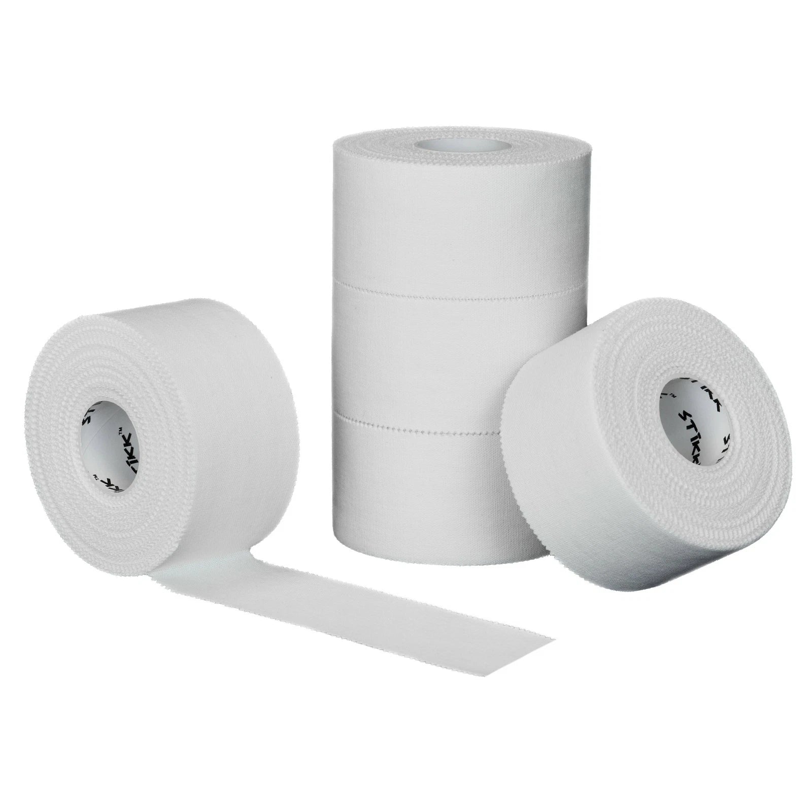 Stikk White Athletic Tape 5 Pack 1.5" X 15 Yard Rolls (45 Feet)