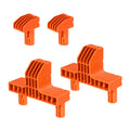 Pony 4-Pack Durable Clamp Dogs Kit for Work Table