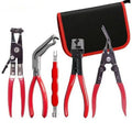 5PCS Automotive Electrical Disconnect Pliers Hose Clamp Trim Clip Removal Tools