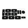 For Fiat Croma Button Repair Decals Vinyl Stickers For Worn Knob