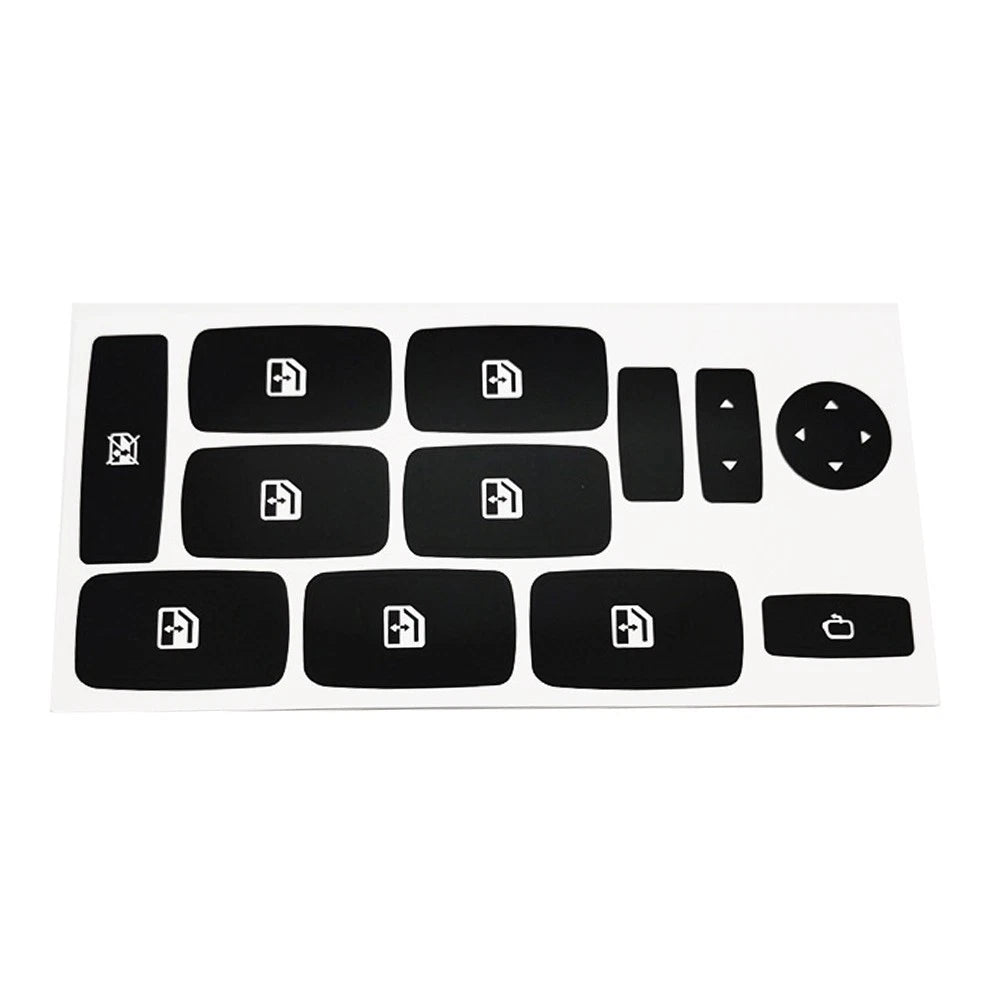 For Fiat Croma Button Repair Decals Vinyl Stickers For Worn Knob
