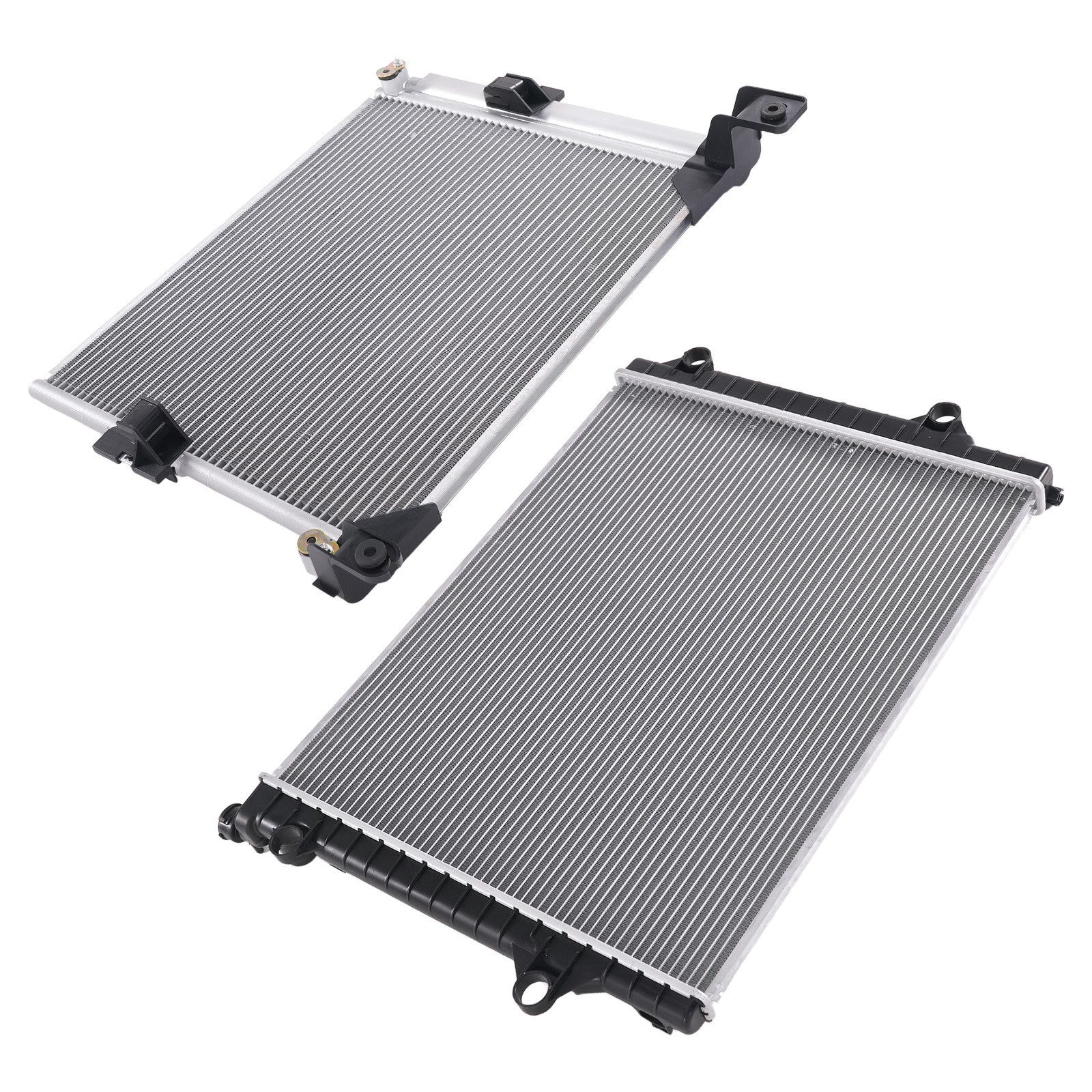 Cooling Radiator and AC Condenser for Toyota Tacoma 2005-2011 2.7L