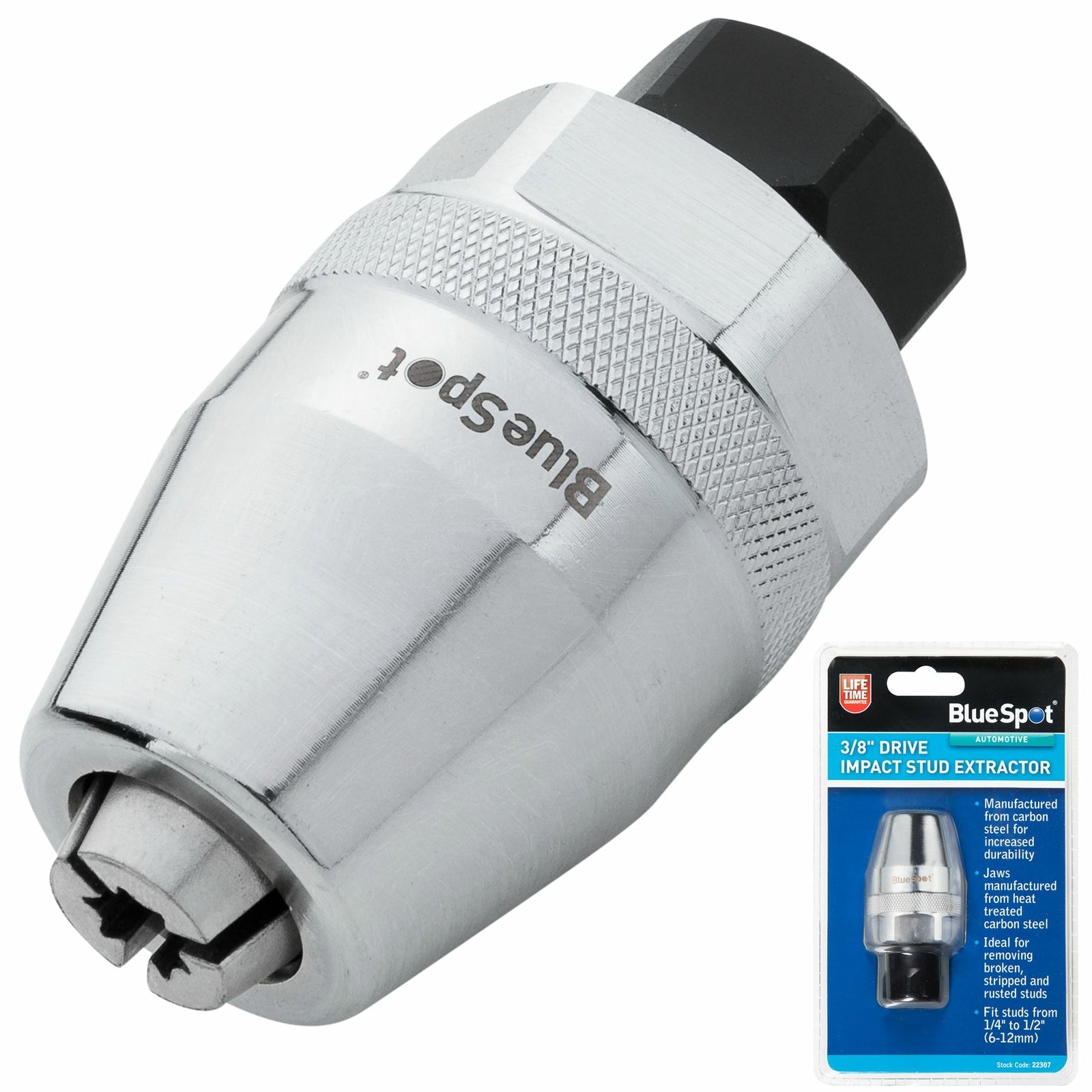 Bluespot Hex Sockets Set - Extra Reach Long 3/8 Drive Allen Key Bits by Bluespot