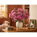 Artificial Flower Bouquet With Realistic Petals For Living Room