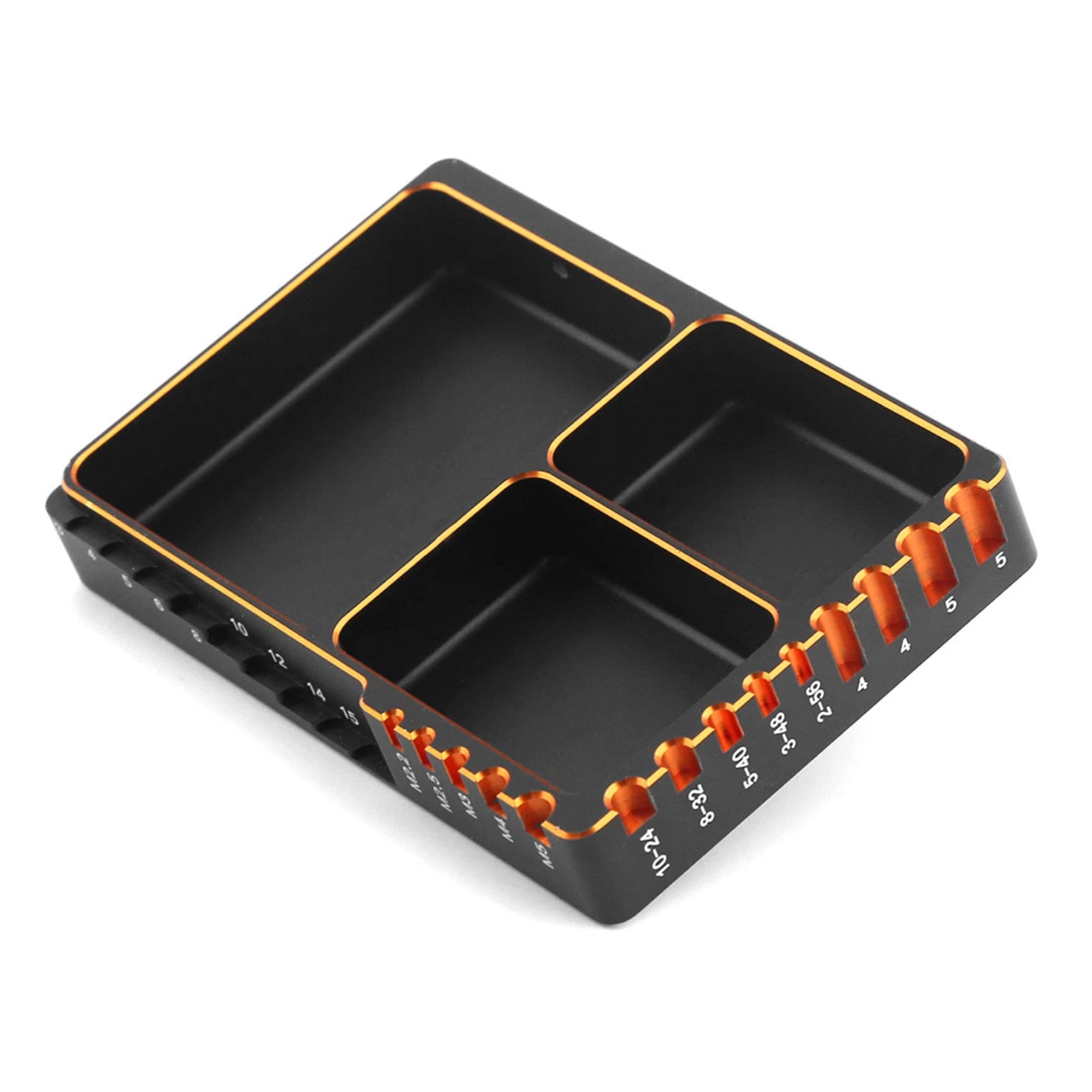 Cnc Aluminium Screw Tray Nut Gasket Storage Holder Tool For Rc Car