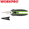 WORKPRO 6.25'' Pruning Shear Garden Hand Scissors Stainless Steel Straight Blade