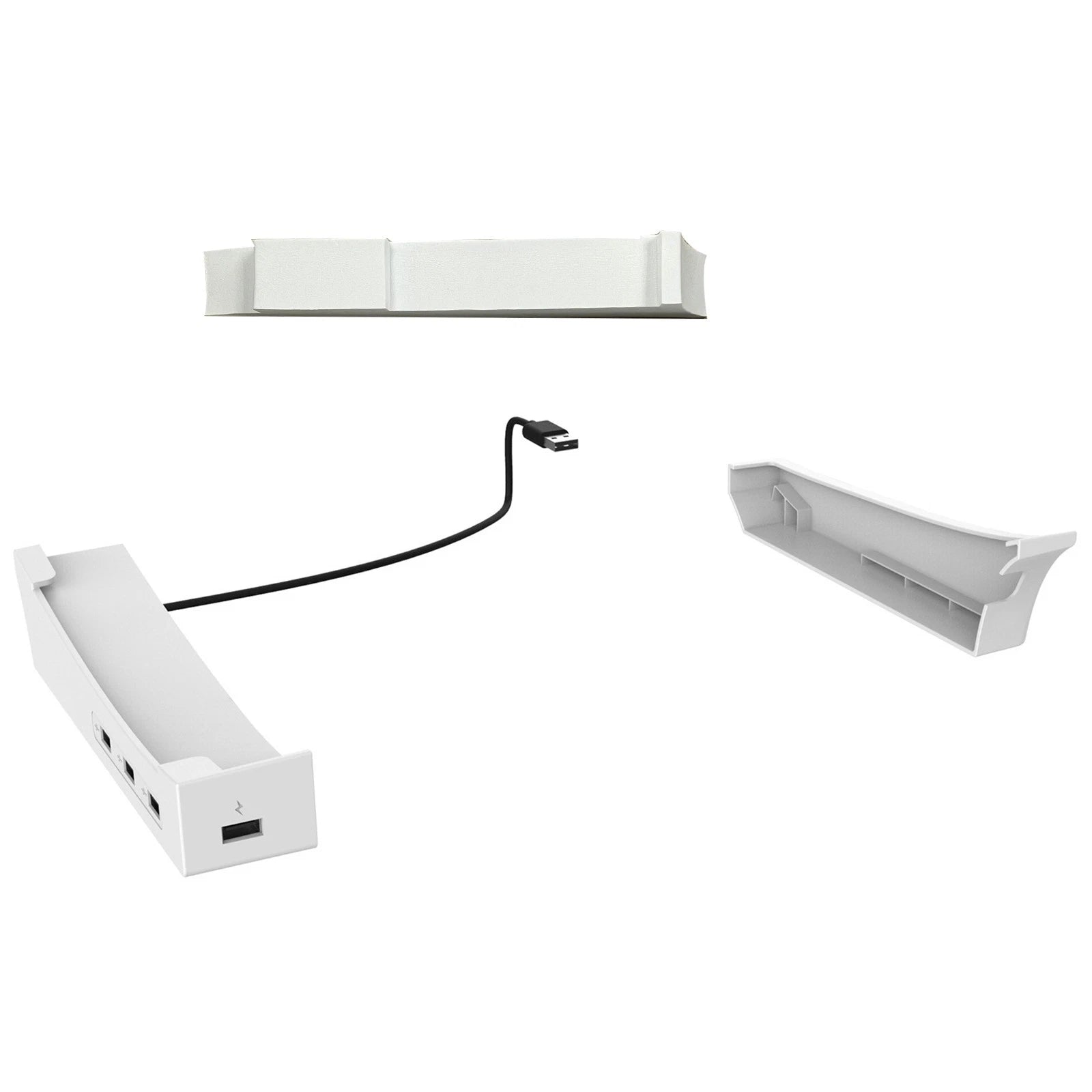 New Horizontal 4 Hub Charging Base Stand Bracket Holder For Ps5 Slim