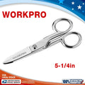 Electrician Scissor 5.25" Cutting & Stripping Electrical Wires German