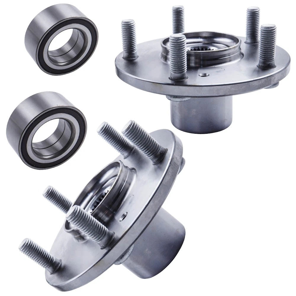 Front Wheel Hub &amp; Bearing Set For Acura TSX Accord Crosstour 510095 2.4L SPK006