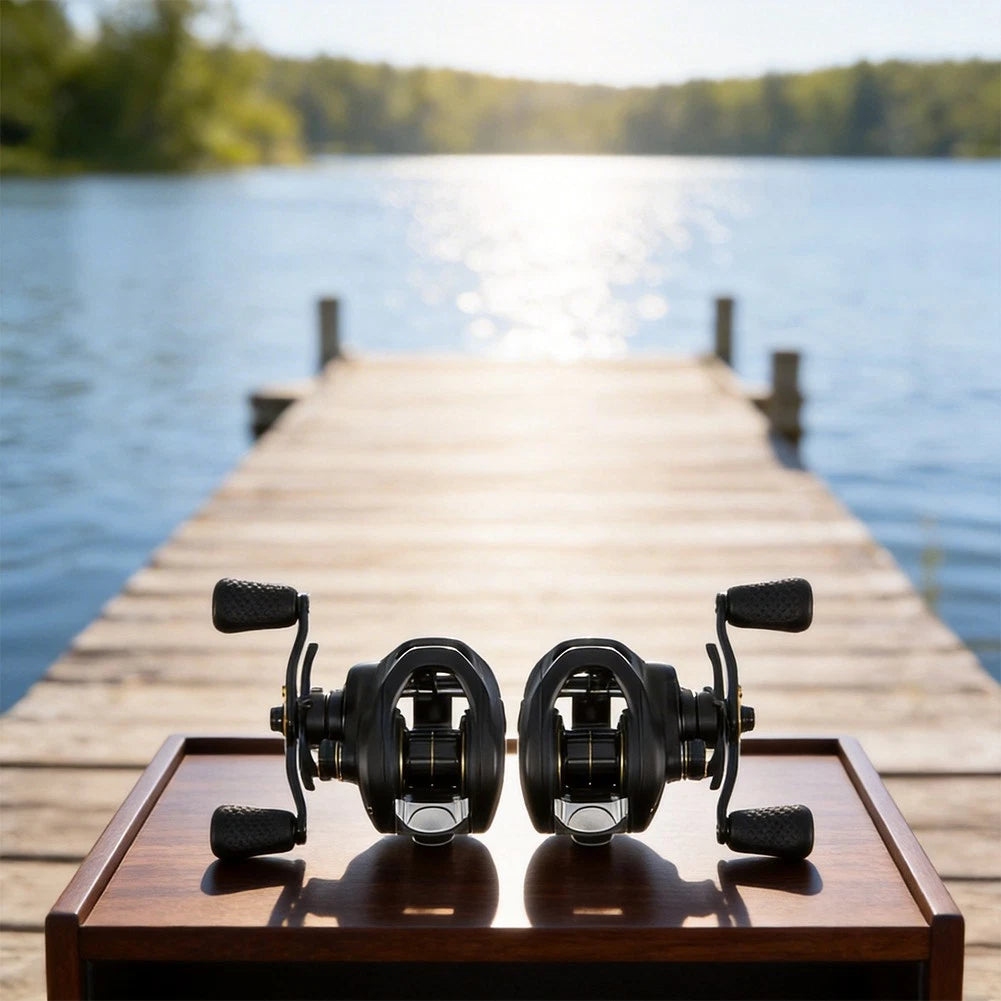Ao Dc Water Drop Reel Pa66 Composite Body Lightweight 153g For