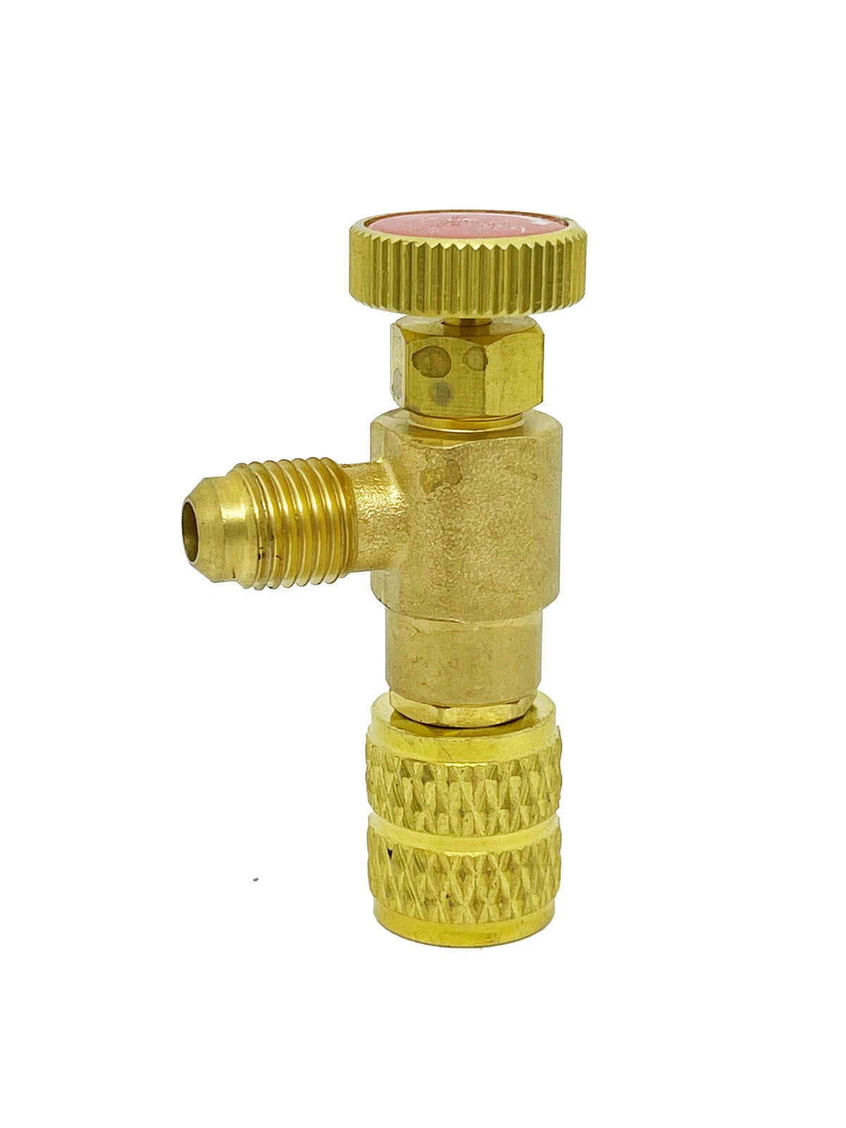 R410 Refrigerant Service Charging Shut Off Adapter Flow Control Ball