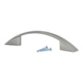 10 Pack Modern Trek Arch 3" Brushed Nickel Kitchen Cabinet Handle