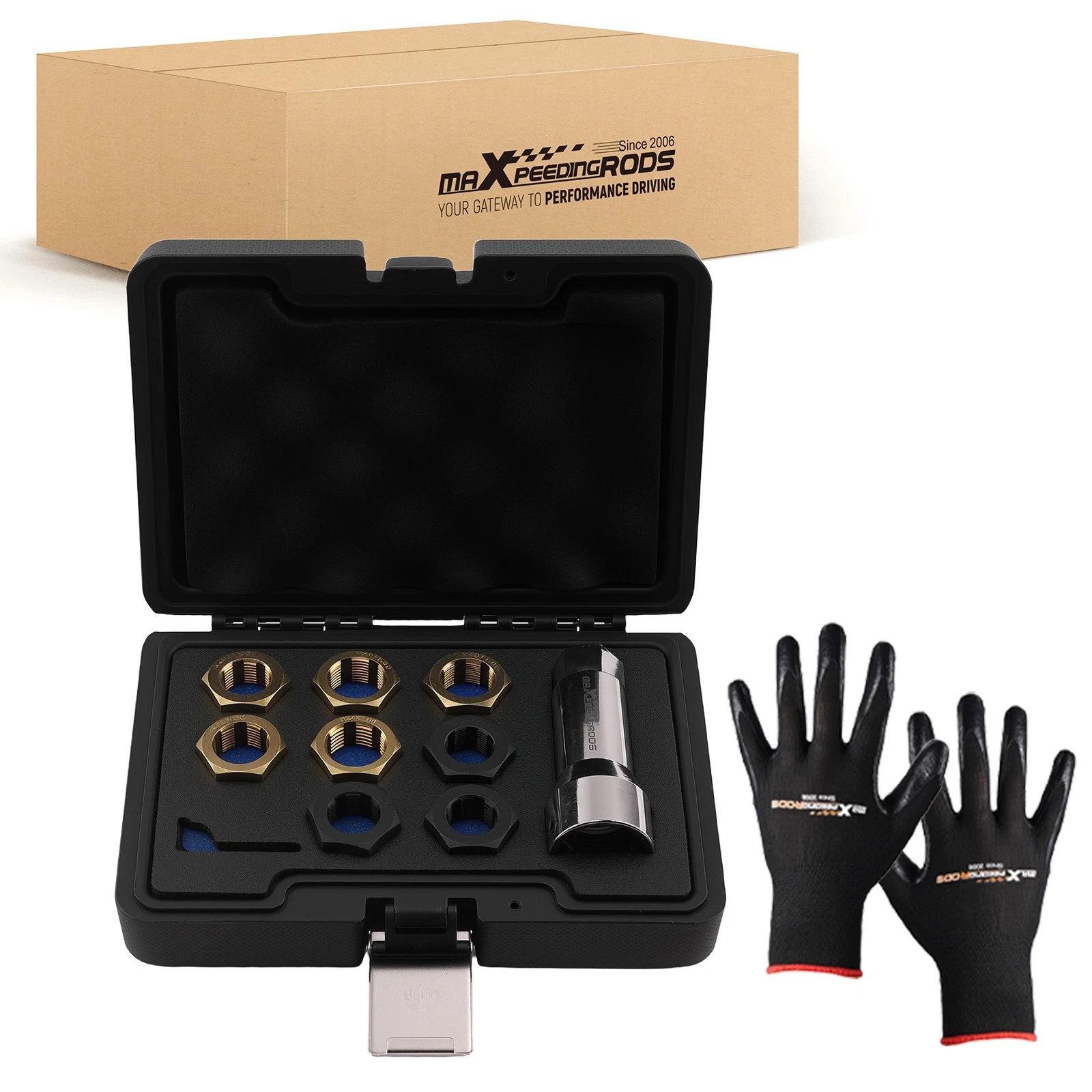 Heavy Duty Thread Restorer Kit with 1/2" Drive Compatibility M20-M24/UNF Sizes