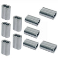 5/16" Wire Rope Sleeve,cable Crimp Ferrule,alumin<wbr/>um Gritted