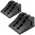 17.5"l X 8.2"w X 4.6"h 80000lbs Capacity Black Stackable Interlock