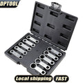 10PCS 12 Point Metric Box End Torque Adapter Set 3/8" Drive 10MM-19MM