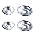 For Ge Range Burner Bowls Drip Pans Bibs Set 2 Of Wb31t10010 2 Of