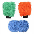 Doublesided Chenille Car Wash Glove For Motorcycle And Car Cleaning