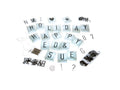 Universal Hanging Cinema String Light Boxes With 90 Characters - 20