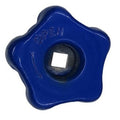 Blue Metal Handwheel Handle for Argon Cylinder Valve Switch 8mm ApertureOpens in