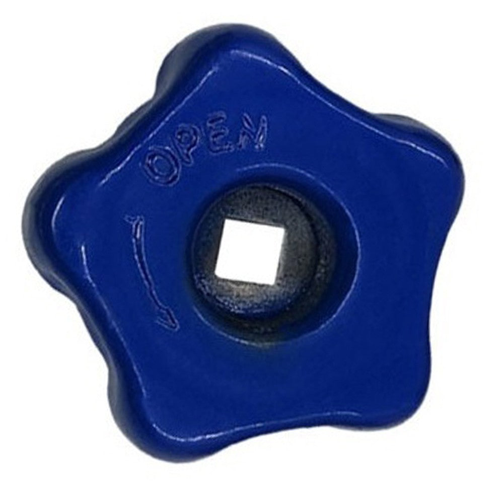 Blue Metal Handwheel Handle for Argon Cylinder Valve Switch 8mm ApertureOpens in