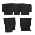 Floor Mat Set for Tesla Model 3 2017-2023 Black TPE All Weather